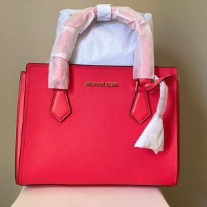 ✨SALE✨Michael Kors Hope Coral Red Womens Handbag